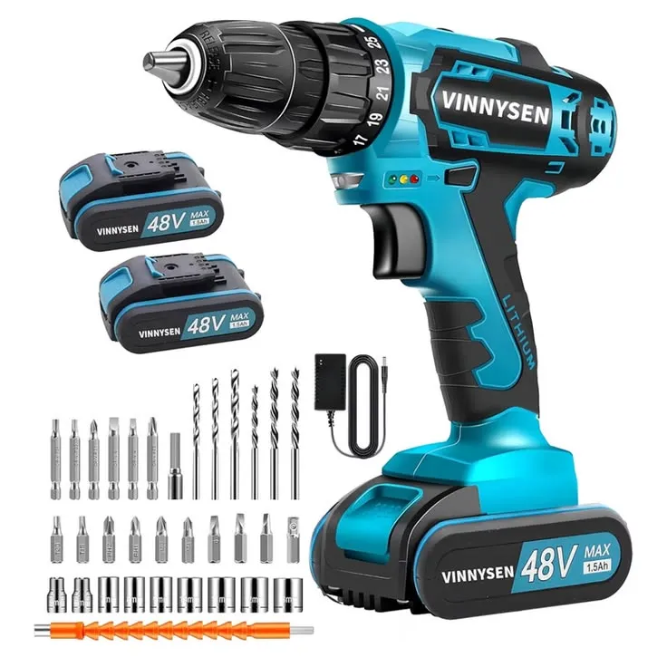 مفك كهربائي ذكي مع طقم رؤوس / Smart Electric Screwdriver Set